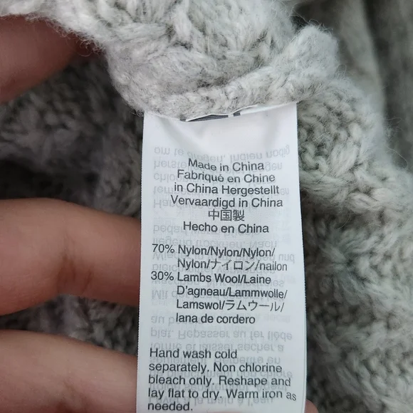 J. Crew Popcorn cable-knit sweater - Picture 7 of 7